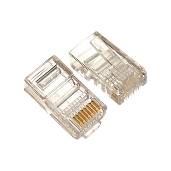 "Джек" коннектор комп'ютерний RJ-45 (8P8C) на 8 контактів