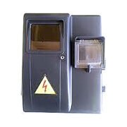 Бокс герметичний КДЕ 1ф-й (Одеса) пластиковий, чорний IP54