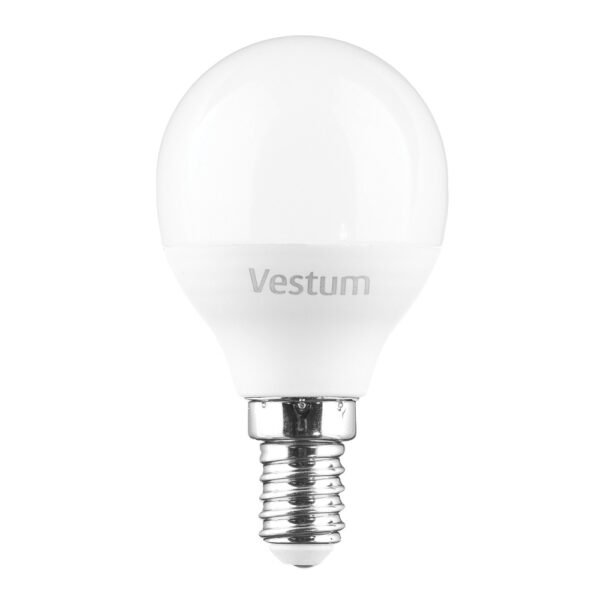 Лампа LED Vestum G45 6W 4100K 220V E14 - Зображення 2