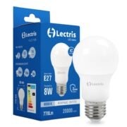 ЛАМПА LED LECTRIS 8W 4000K 220V E 27