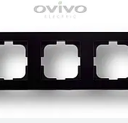 Рамка чорна 3-а Ovivo Grano