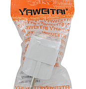 Перехідник  мідь 10/16А 250V білий