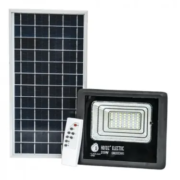 Horoz "TIGER-25" 25W 6400K прожектор вуличний світлодіодний з сонячною батареєю