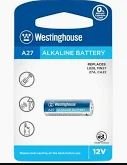 Лужна аварійна батарейка Westinghouse Remote Control Alkaline A2712V 1шт/уп blister