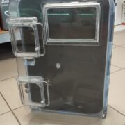 Щит обліку, пластиковий, e.mbox.stand.plastic.n.f3.прозр. під 3-Ф лічильник