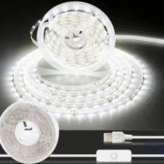 Біла світлодіодна стрічка LED  ( 3м) usb,