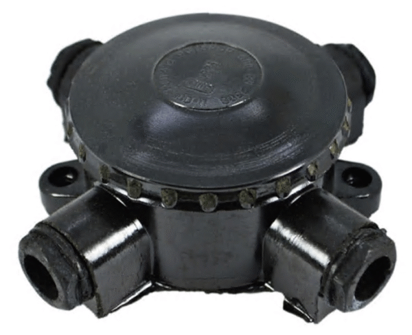 Коробка розподільна карболітова, 3 вих. d100 IP 65