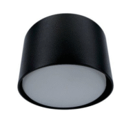Світильник чорний Biom  накладний, без лампи
