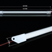 Biom світлодіодна лінійка  9Вт 6000К 60см AC 220 IP20 матова