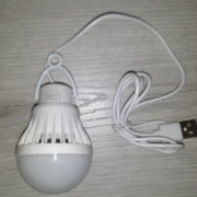 ЛампаLuxel А60 5 W USB 6500K (для павербанка)