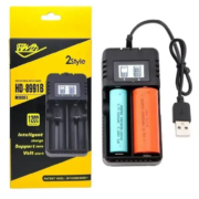 Зарядний пристрій для 2 акум. 18650,26650, 16340,