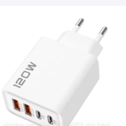 Адаптер для заряджання 2*USB , 2* tupe C