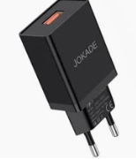 Адаптер для заряджання USB Jokade чорний