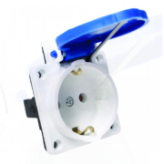 Розетка промислова панельна 16А, Mutlusan