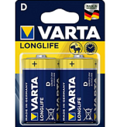 Батарейка Varta LongLife лужна D/LR20 великий бочонок блістер 2шт